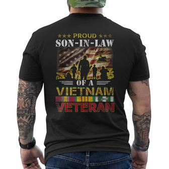 Proud Soninlaw Of A Vietnam Veteran Men's T-shirt Back Print - Monsterry DE