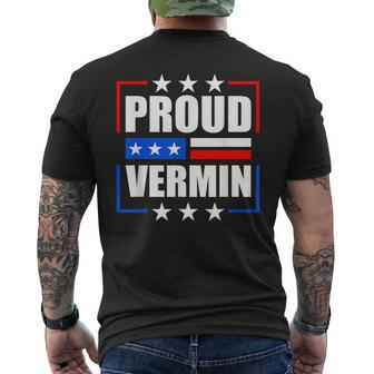 Proud Vermin Men's T-shirt Back Print - Monsterry
