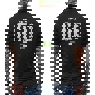 Proudly Igbo Nigerian Flag I Love Igbo Family Heritage Mens Back Print T-shirt - Thegiftio