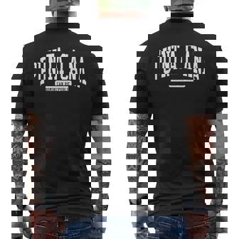 Punta Cana Dominican Republic College University Style Men's T-shirt Back Print - Thegiftio