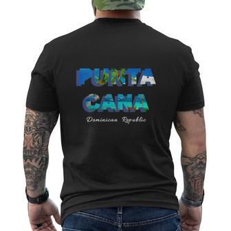 Punta Cana Dominican Republic Souvenir Mens Back Print T-shirt - Thegiftio UK