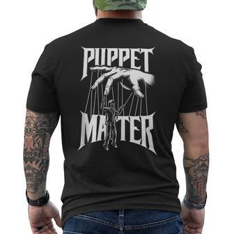 Puppet Master Ventriloquist Ventriloquism Pupper Master Men's T-shirt Back Print - Monsterry AU