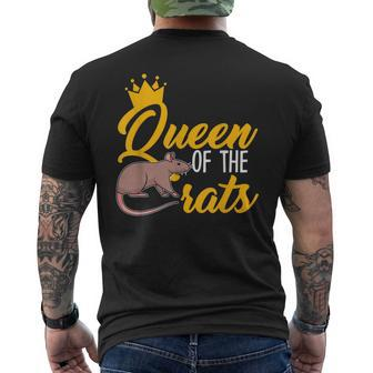 Queen Of The Rats Men's T-shirt Back Print - Monsterry CA