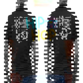 Rap Music Radio Rétro Hip Hop Rap Pour Fans De Ghetto T-shirt imprimé au dos - Cadeauxyz