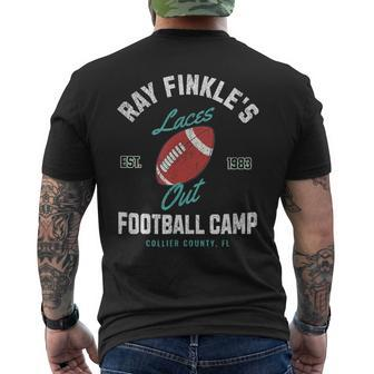 Ray Finkle's Laces Out Football Camp Est 1983 Men's T-shirt Back Print - Monsterry