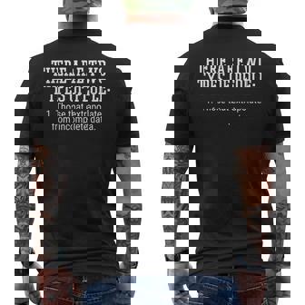 There Are Two Types Of People Men's T-shirt Back Print - Monsterry