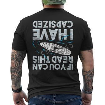 If You Can Read This I Have Capd Kayak Kayaking Men's T-shirt Back Print | Mazezy