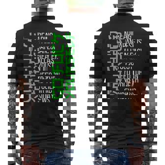 Reading Japanese Is Really Easy Japanese Men's T-shirt Back Print - Monsterry