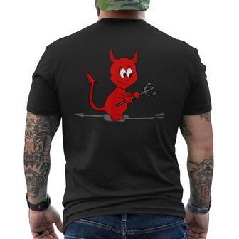 Red Devil T-Shirt mit Rückendruck - Seseable