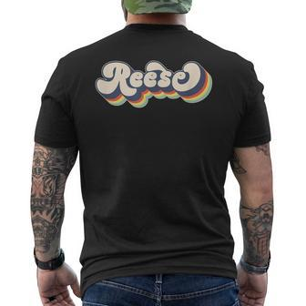 Reese Family Name Personalized Surname Reese Men's T-shirt Back Print - Seseable