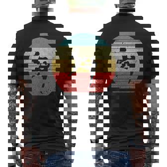 Regalo De Boxeo Tailandés Para Hombre Retro Retro Al Atardecer Camiseta Hombre Estampado Espalda - Regaloses