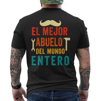 Regalos Para Abuelo Dia Del Padre Camiseta Mejor Abuelo Men's T-shirt Back Print - Monsterry AU