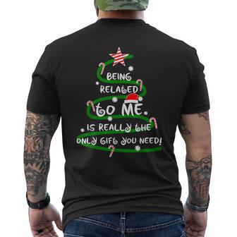 Being Related To Me Is Really The Only You Need Naughty Men's T-shirt Back Print - Monsterry AU