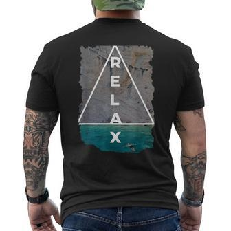 Relax For Summer Time Men's T-shirt Back Print - Monsterry AU