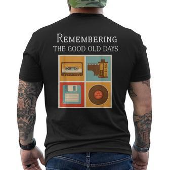 Remembering The Good Old Days Men's T-shirt Back Print - Monsterry