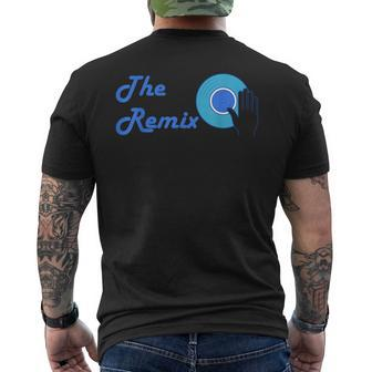 The Remix And The Original Dad And Sonn Men's T-shirt Back Print - Monsterry