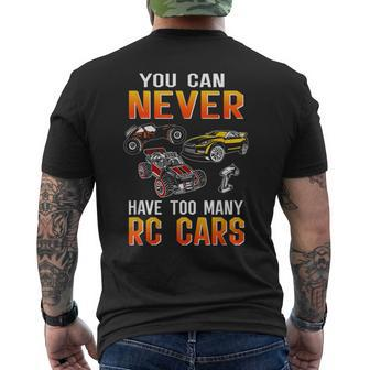 Remote Control Rc Car You Can Never Have Too Many Rc Cars Men's T-shirt Back Print - Monsterry AU