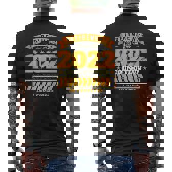 Retirement Class Of 2022 Countdown In Progress Retired Mens Back Print T-shirt - Thegiftio UK