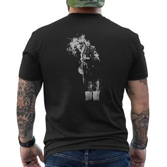 Retro Graphic Angus Young Fanart Mens Back Print T-shirt - Thegiftio UK