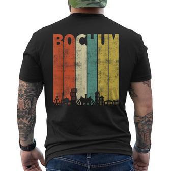 Retro Bochum Inhabitant City Bochumer T-Shirt mit Rückendruck - Geschenkecke