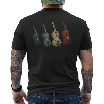 Retro Cello T-Shirt mit Rückendruck - Seseable