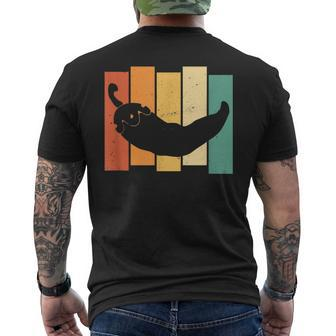 Retro Chipotle Spicy Chilli Mexican Food Vintage Chipotle Men's T-shirt Back Print - Monsterry DE