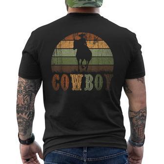 Retro Cowboy T-Shirt mit Rückendruck - Geschenkecke