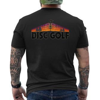 Retro Disc Golf Lover Disc Golf Sport Men's T-shirt Back Print - Monsterry AU