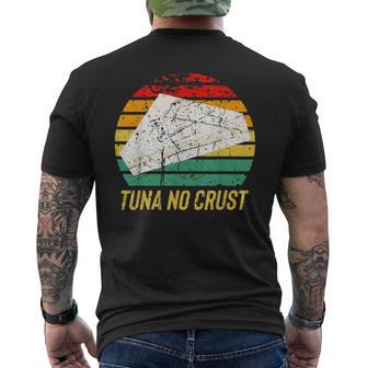 Retro Furious Tuna No Crust Fast Vintage Car Quote Men's T-shirt Back Print - Monsterry