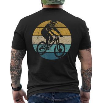 Retro Mtb Atb Biker Vintage Mountain Bike Racing Men's T-shirt Back Print - Monsterry CA