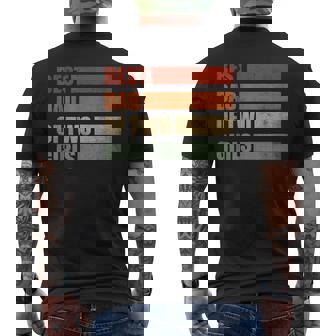 Retro Padre De Dos Niñas Papa De Dos Hijas Día Del Padre Camiseta Hombre Estampado Espalda - Regaloses
