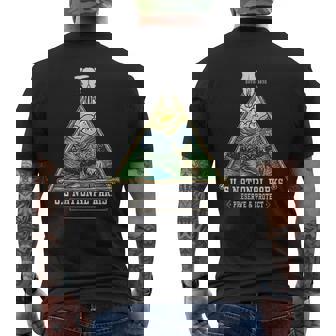 Retro Us National Parks Preserve And Protect Outdoor Men's T-shirt Back Print - Monsterry