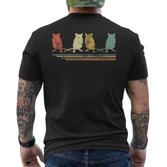 Retro Vintage Gerbil Lover Animal For Father Day Men's T-shirt Back Print - Monsterry DE