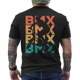 Retrointage Bmx For Bmx Rider T-Shirt mit Rückendruck - Geschenkecke