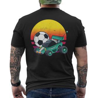 Rétrointage Rocket Rc Football Ligue T-shirt imprimé au dos - Cadeauxyz