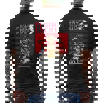 Rhhbkpublic Enemy Muse Sicknhour Mess Age T-shirt imprimé au dos - Cadeauxyz