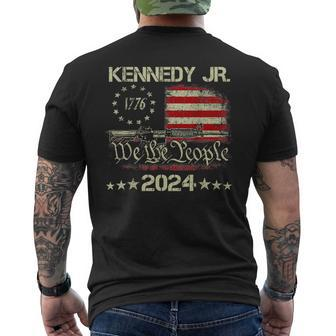 Robert F Kennedy Jr For President 2024 Men's T-shirt Back Print - Monsterry UK