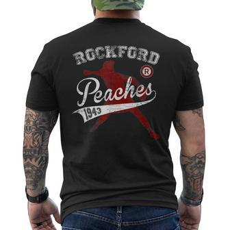 Rockford Peaches 1943 Men's T-shirt Back Print - Monsterry AU