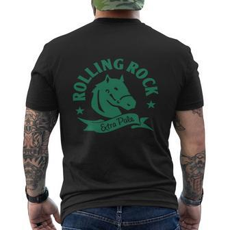 Rolling Rock Extra Pale Horsehead T-Shirt Mens Back Print T-shirt - Thegiftio UK
