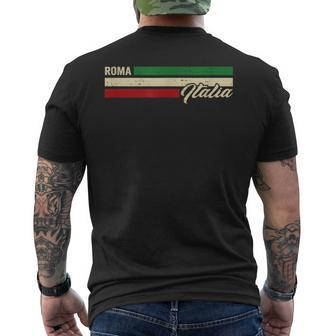 Roma Italy Men's T-shirt Back Print - Monsterry