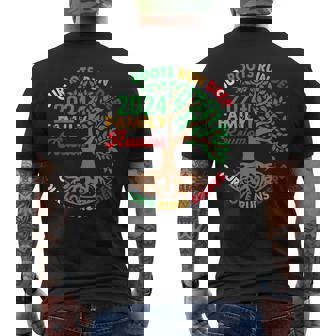 Our Roots Run Deep Our Love Runs Deeper Family Reunion 2024 Men's T-shirt Back Print - Thegiftio