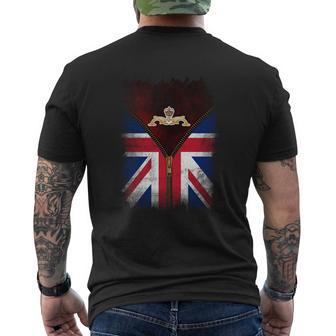 Royal Navy Submarine Service Mens Back Print T-shirt - Seseable