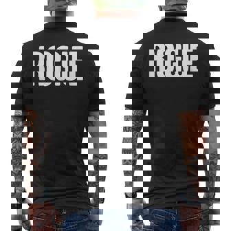 Rpg Jeu De Rôle Class Rogue T-shirt imprimé au dos - Cadeauxyz