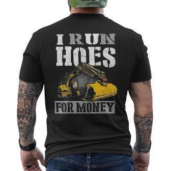 I Run Hoes For Money S Men's T-shirt Back Print | Mazezy