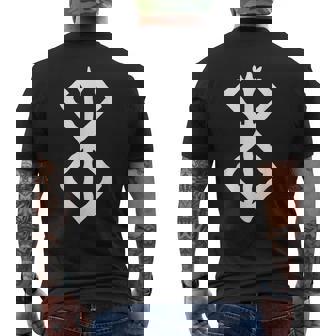 Rune Berserker T-shirt imprimé au dos - Cadeauxyz