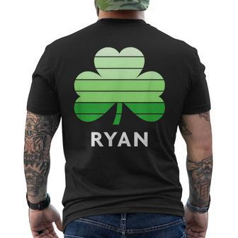 Ryan Irish Family Name Men's T-shirt Back Print - Seseable