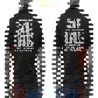 Sad Dads The National Men's T-shirt Back Print - Thegiftio