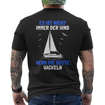 Sailor Nicht Immer der Wind Kurzärmliges Herren-T-Kurzärmliges Herren-T-Shirt, Segler Spruch - Seseable
