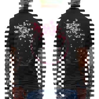 Sakura Printemps Fleurs De Cerisier En Fleurs T-shirt imprimé au dos - Cadeauxyz
