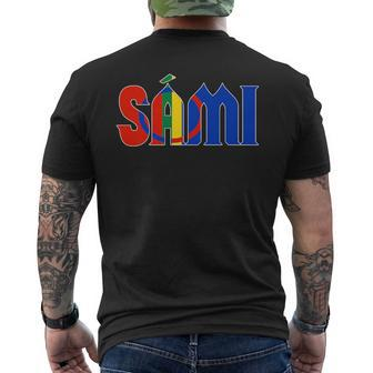 Sami Or Saami Heritage Finland Sweden Norway Men's T-shirt Back Print - Monsterry CA